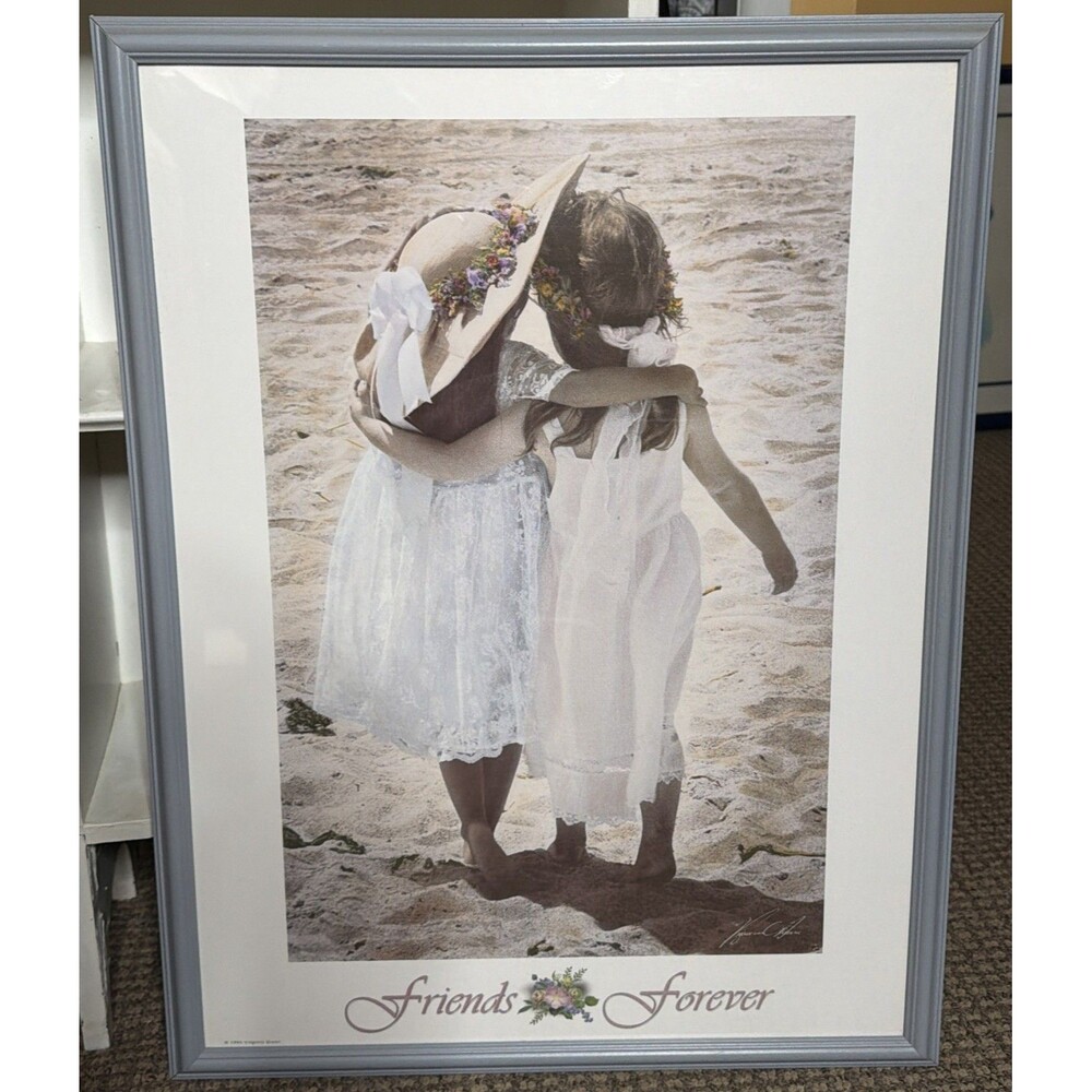 framed art print titled "Friends Forever"  19.5x 26